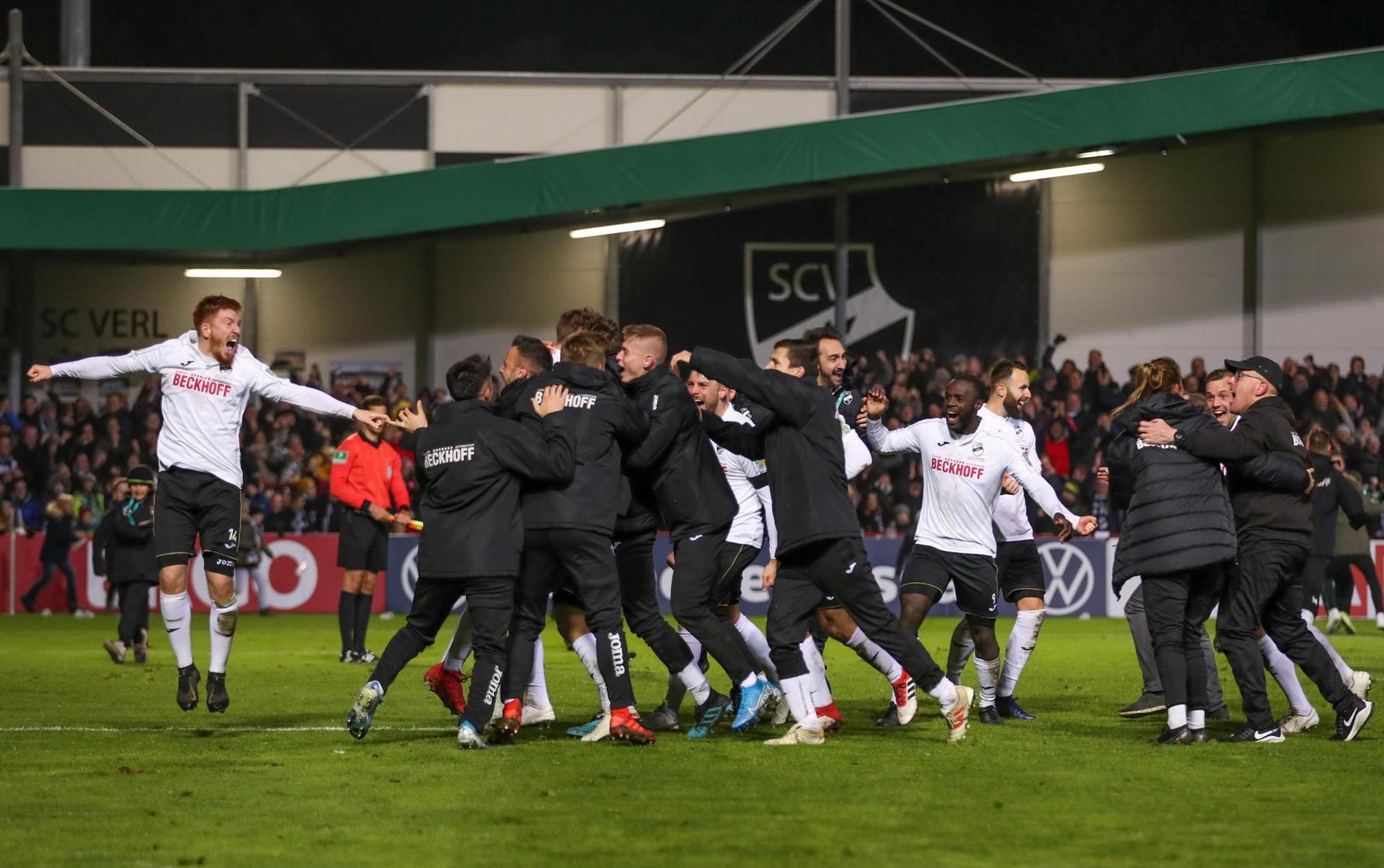 Verl DFB Pokal Zweite Runde