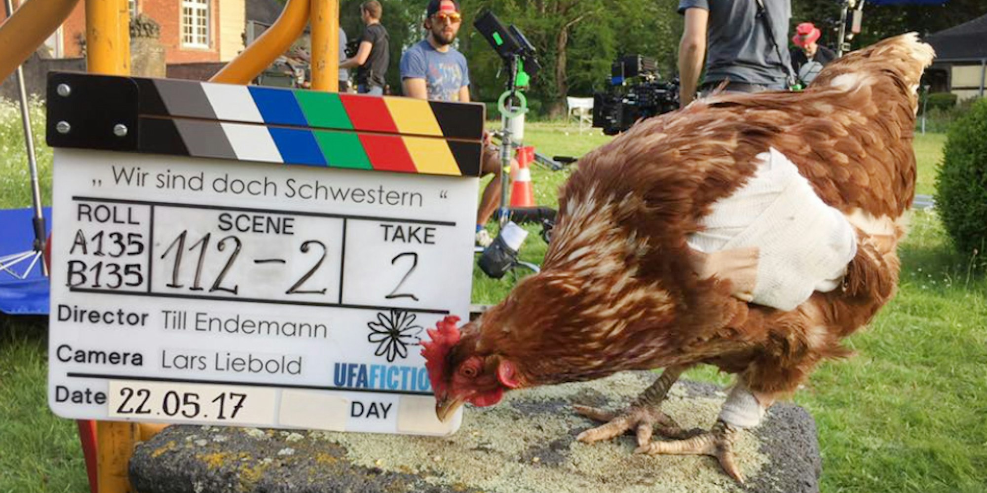 Filmhuhn Sieglinde DPA 221119