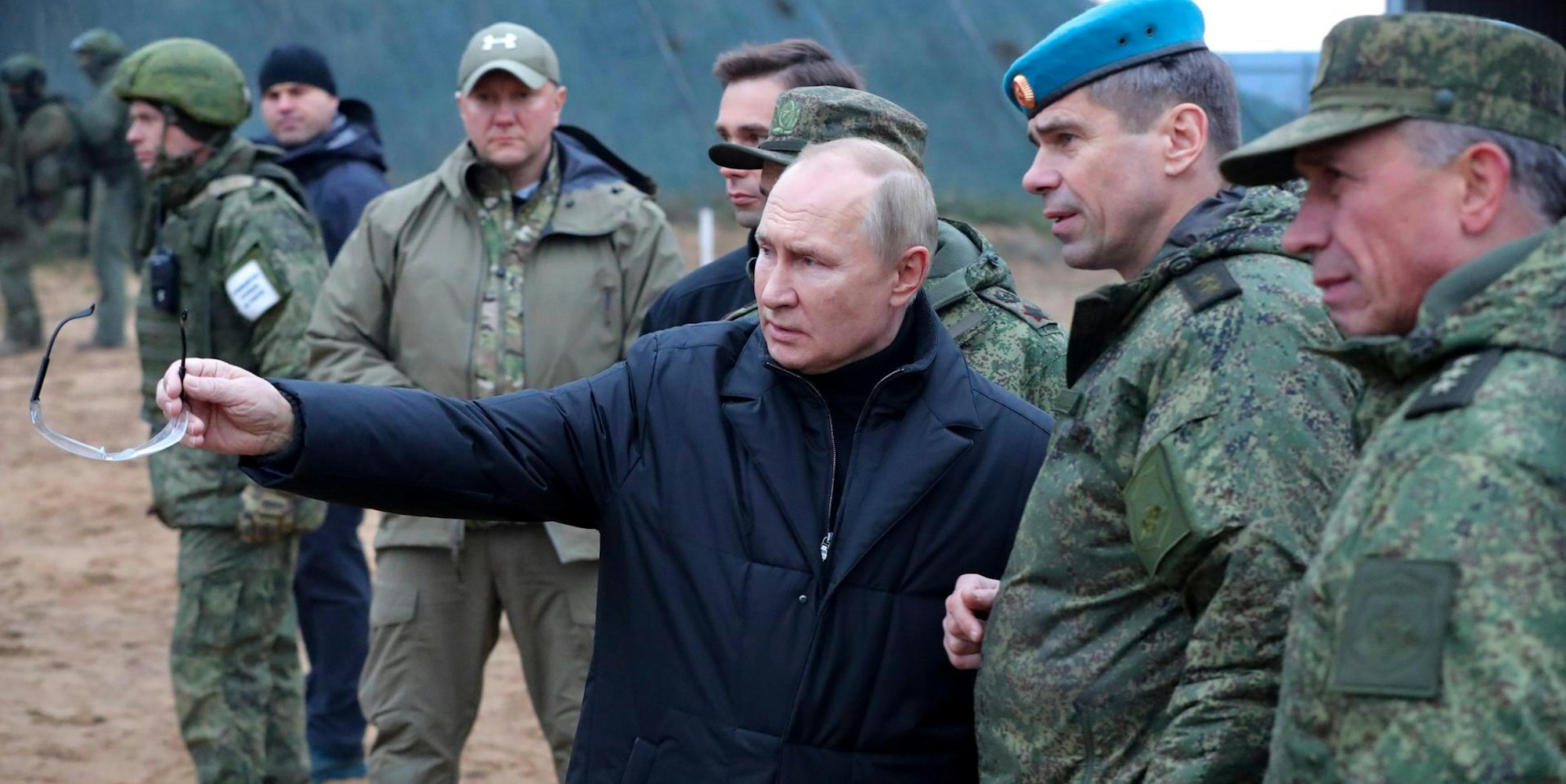 Putin Militär AP 251022