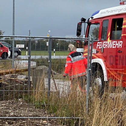 Denklingen Gerüst Unfall