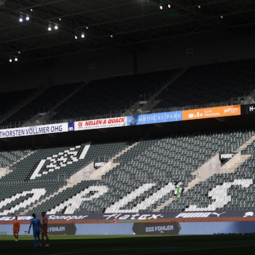 Borussia Park leere Plätze