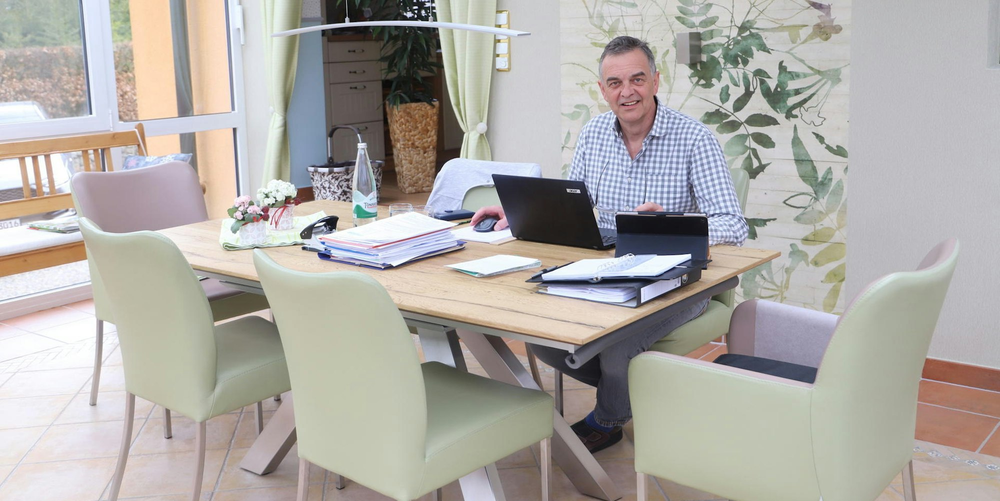 Anweisungen aus dem Wintergarten