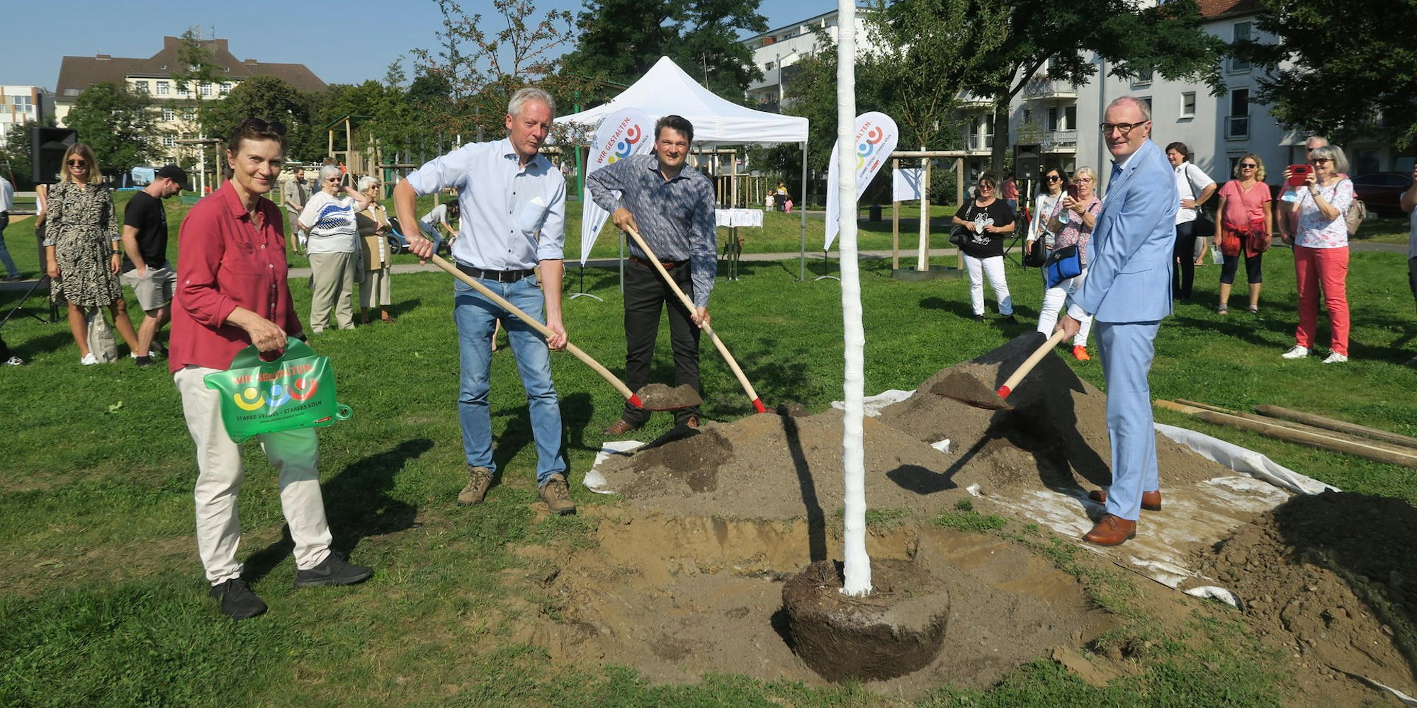 Grünzug Westerwalstraße Eröffnung