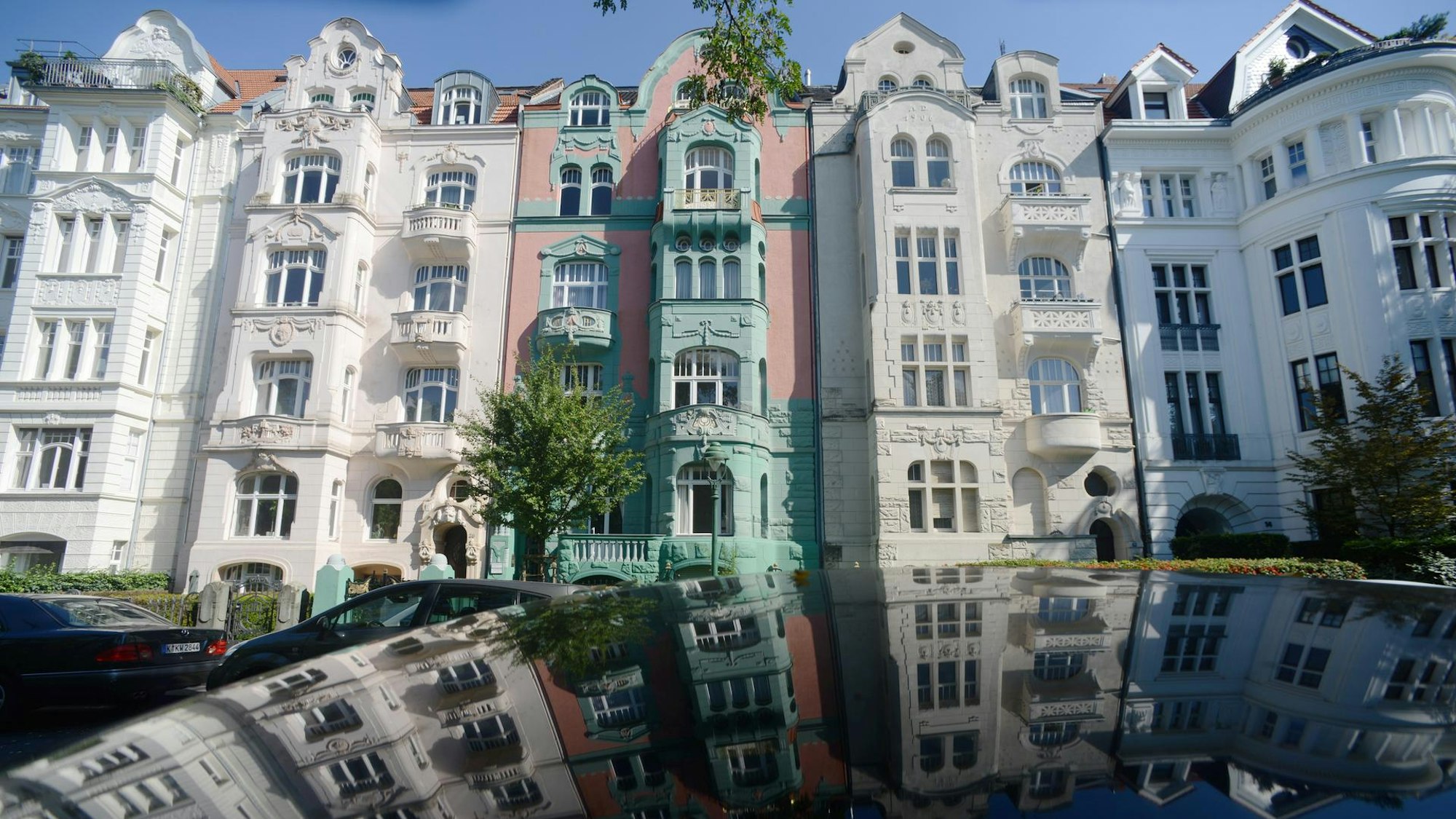 Straßennamen in der Kölner Südstadt werden gern falsch geschrieben.