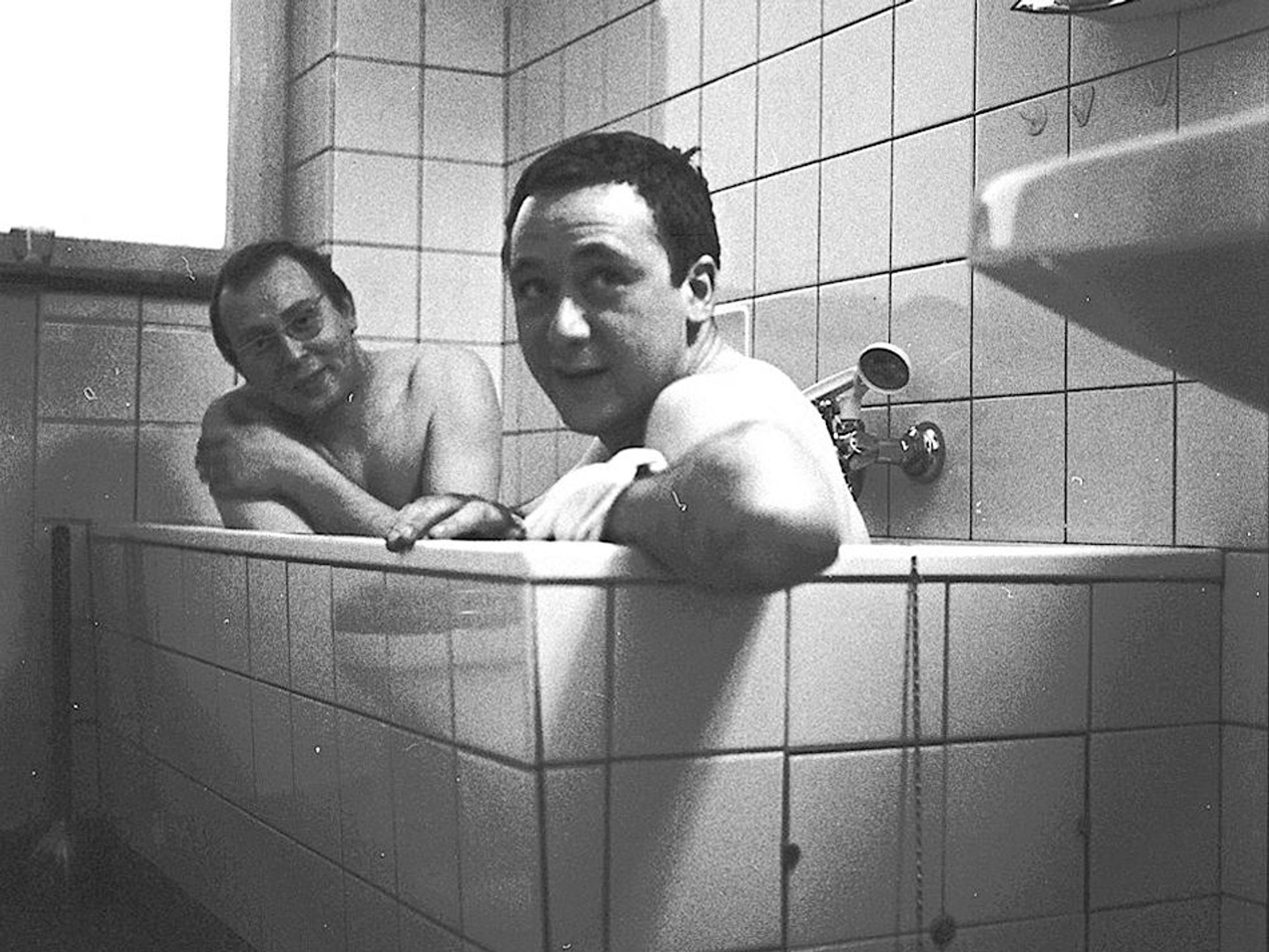 Richter und Polke baden