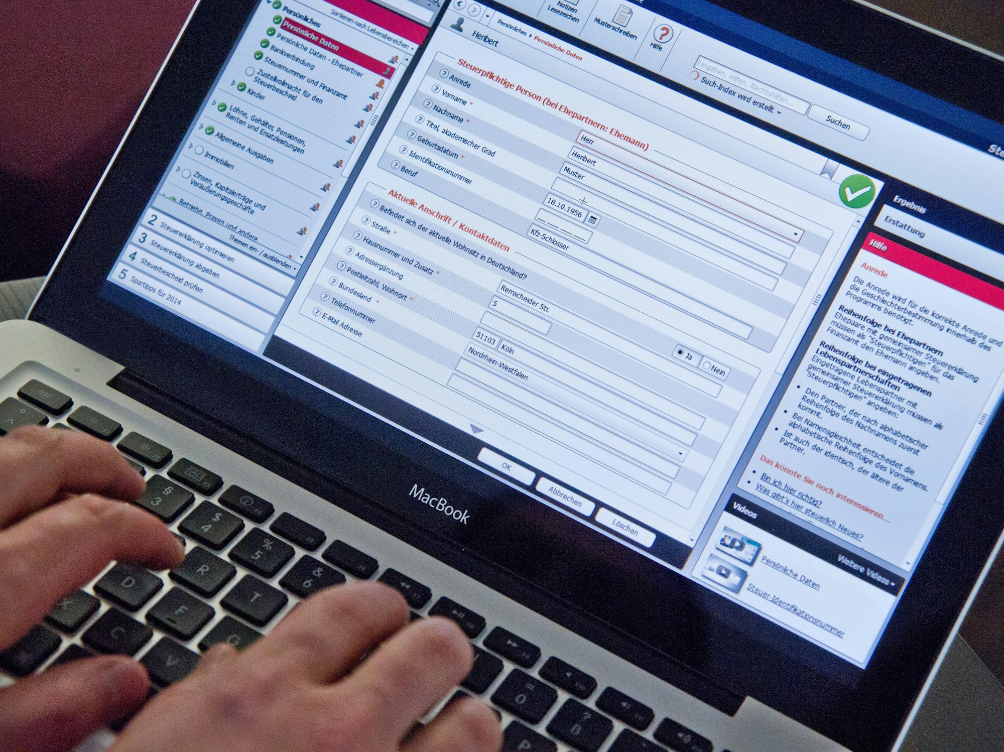 Elektronische Steuererklärung
