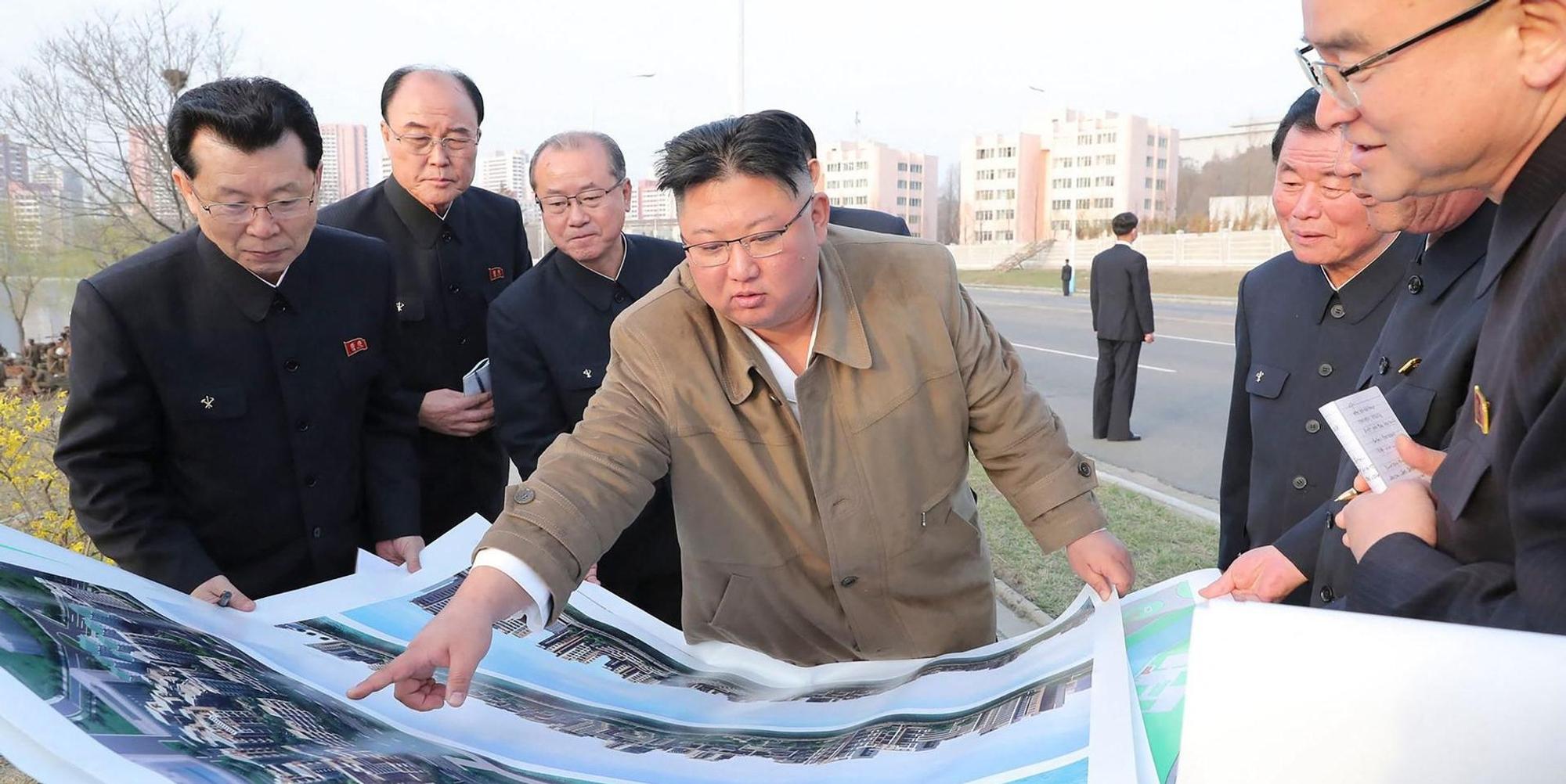 Kim Jong Un Karte
