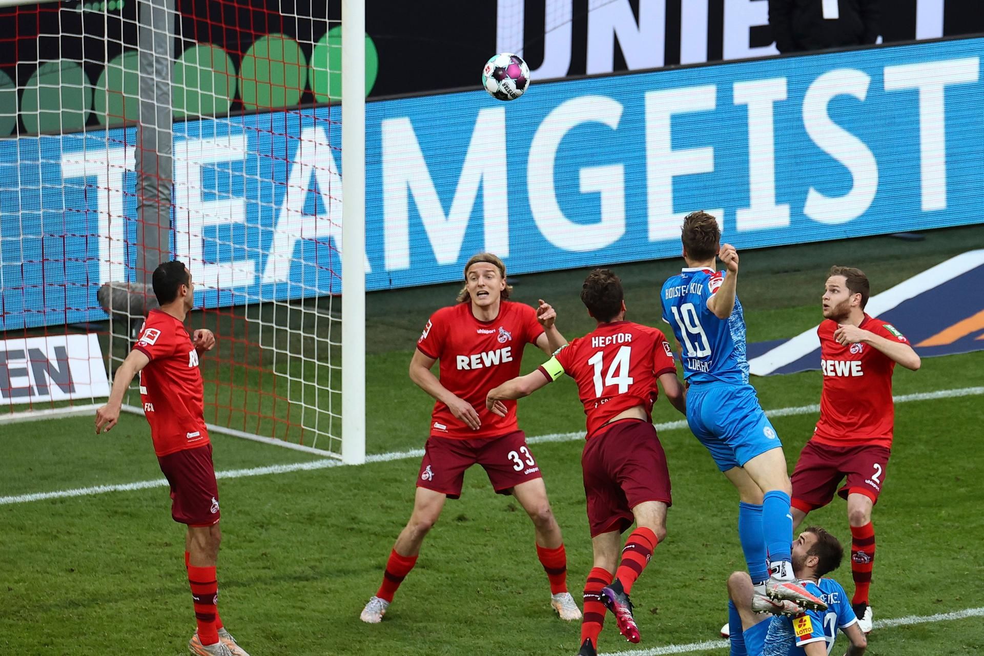 Gegentreffer Köln Kiel