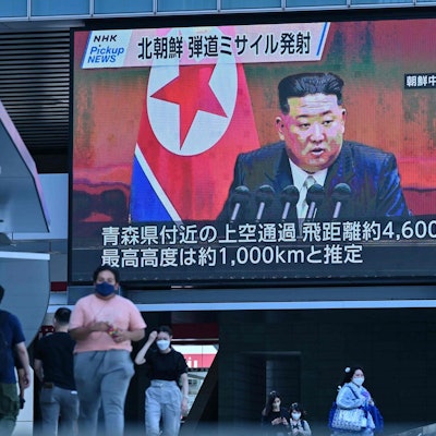 Kim Jong Japan TV afp neu