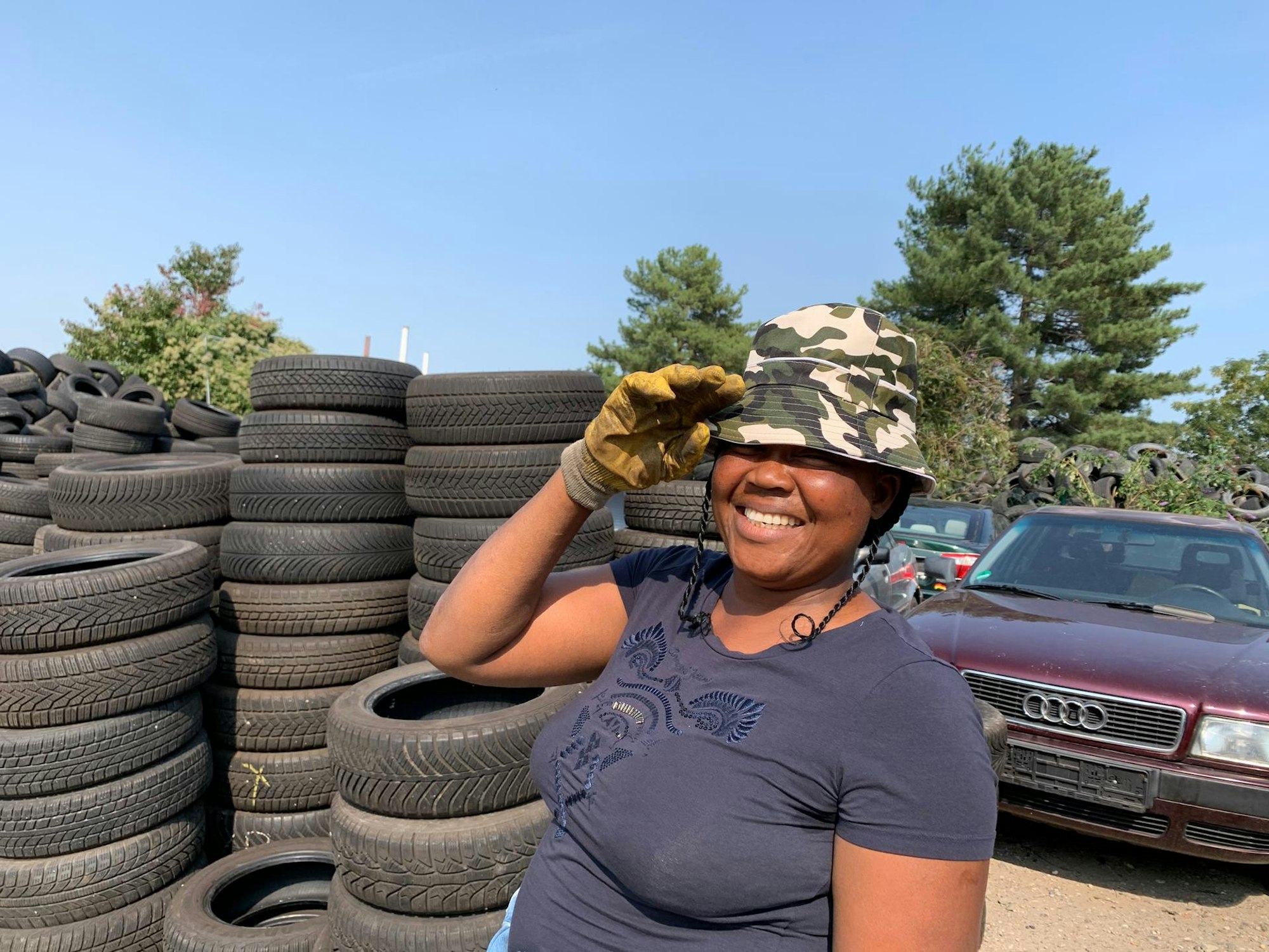 Bisi bei der Arbeit (2)