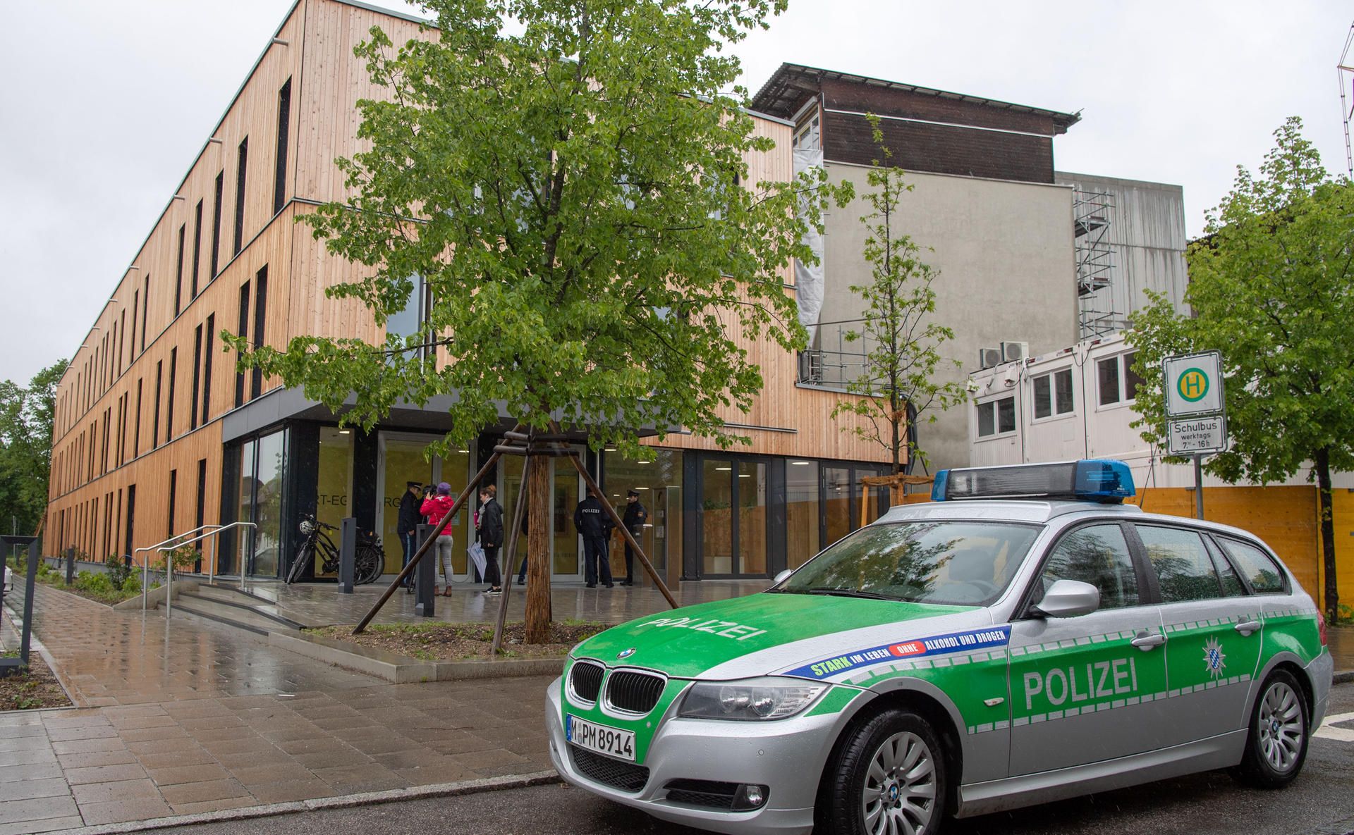 Polizeiwagen aus Bayern