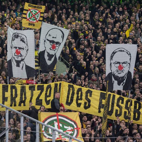 Fratzen des Fußballs
