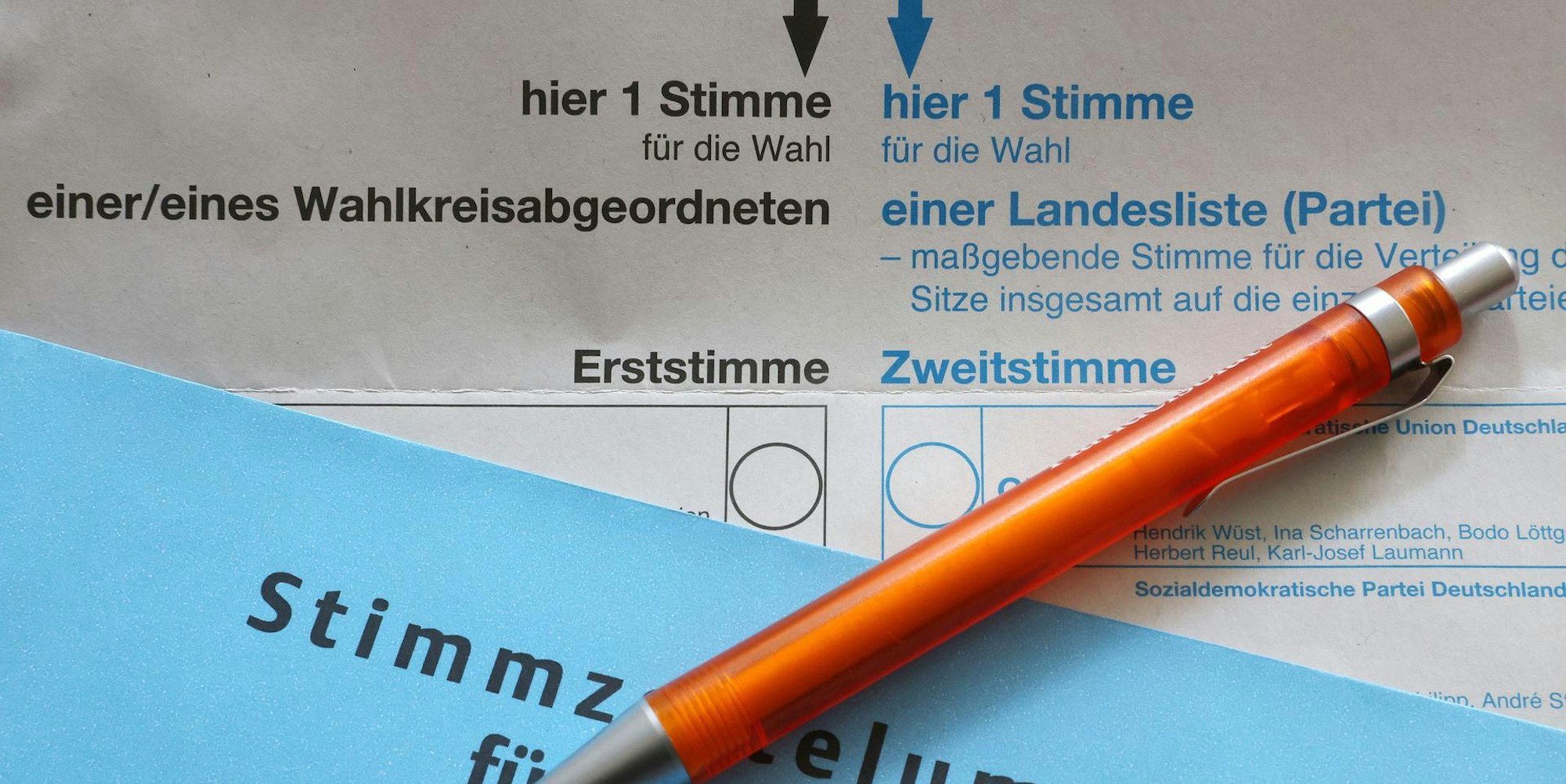 Briefwahl Symbol dpa