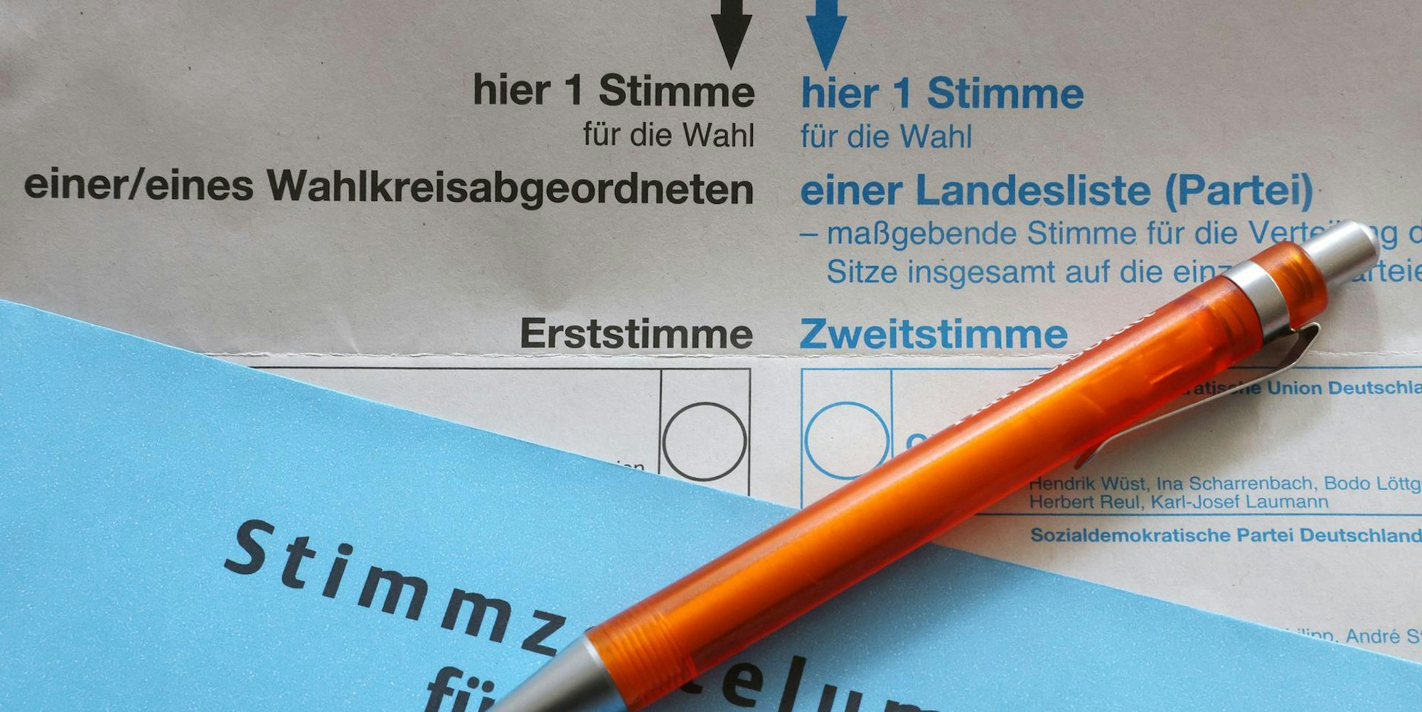 Briefwahl Symbol dpa