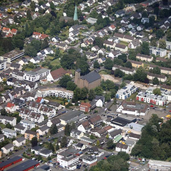 Luftbild Bergisch Gladbach Heidkamp
