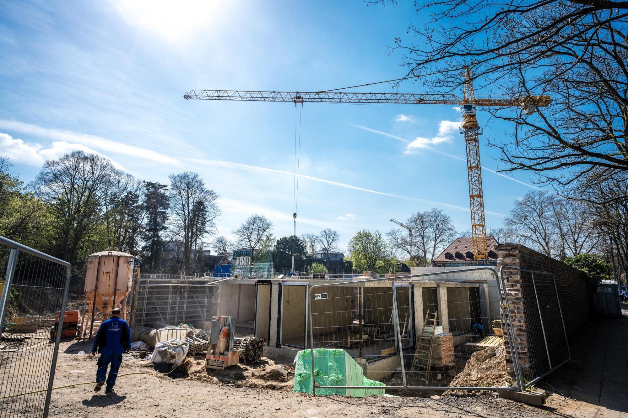 Baustelle statt Edelvillen