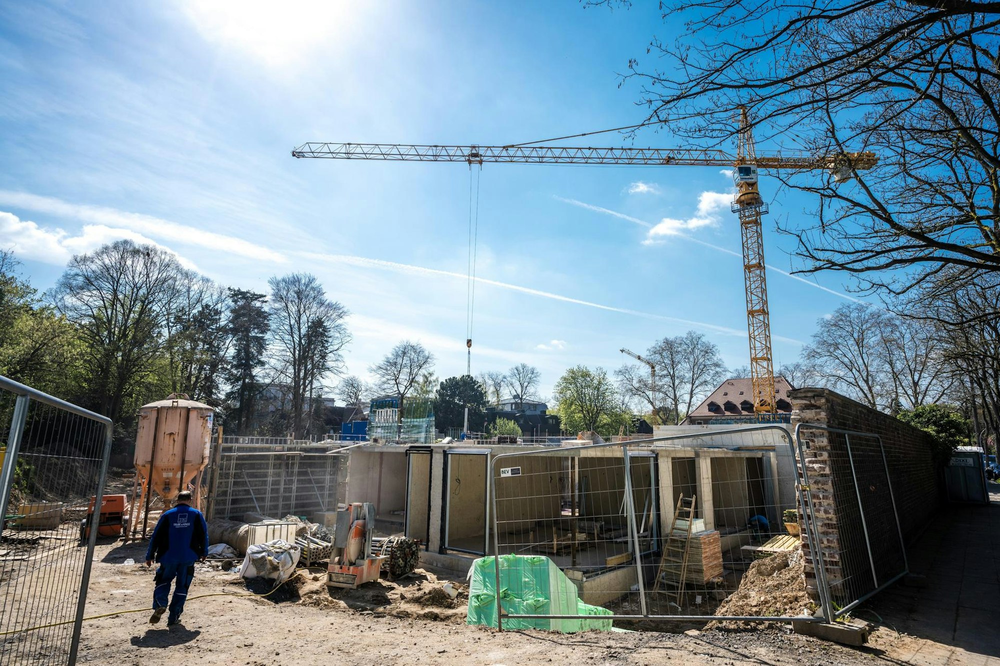Baustelle statt Edelvillen