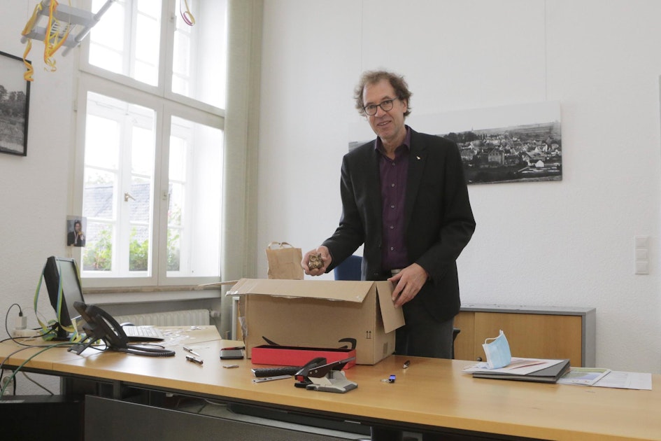 Abschied des Wipperfürther Bürgermeisters Michael von Rekowski zieht