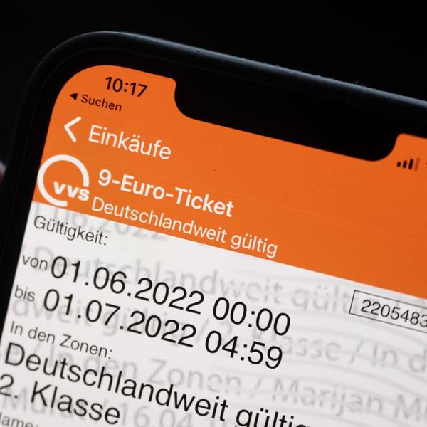 9-Euro-Tiket Symbolbild
