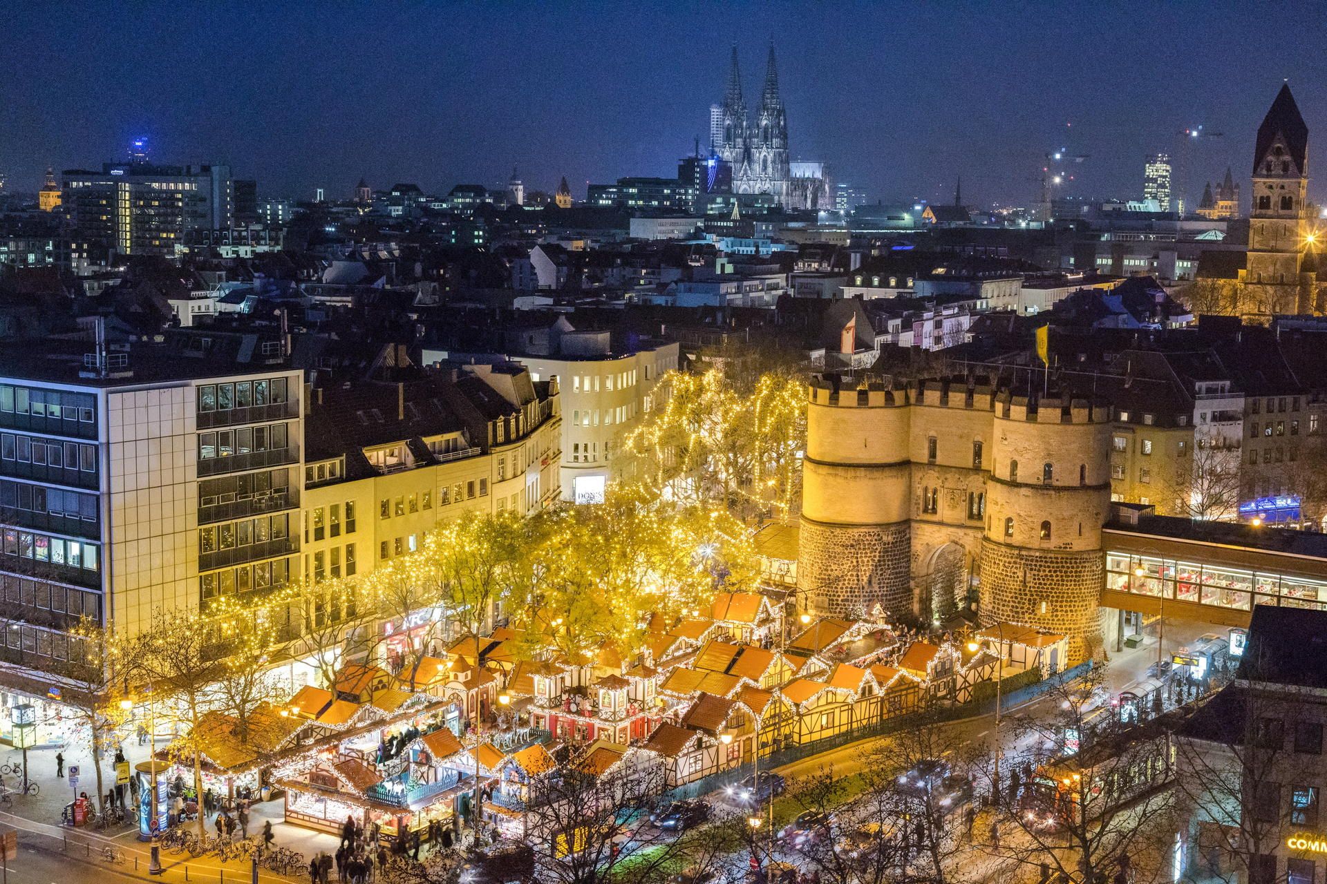 Weihnachtsnarkt Köln Rudolfplatz 261118