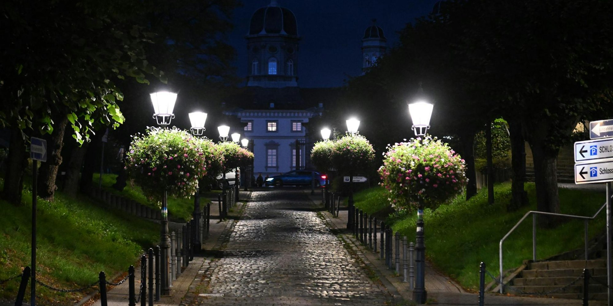 RB Straßenbeleuchtung Schloss