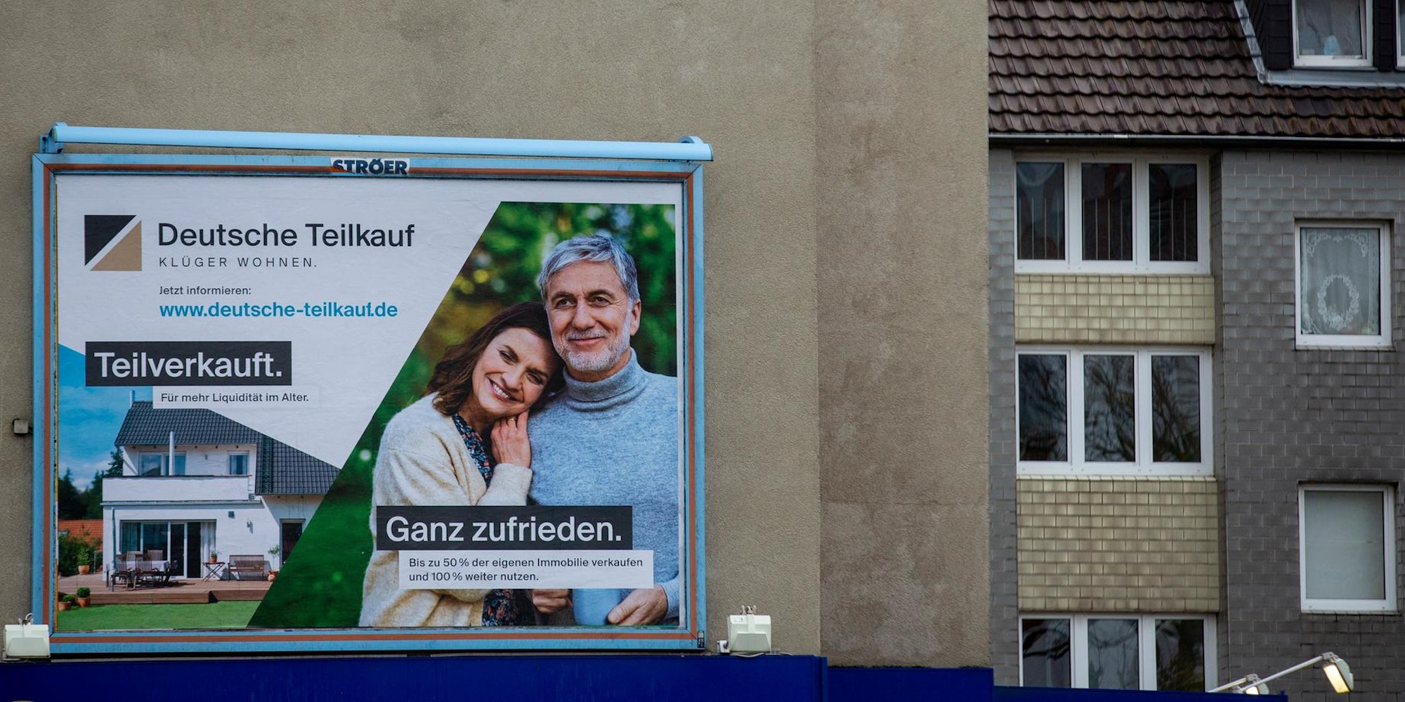 Deutsche Teilkauf Plakat