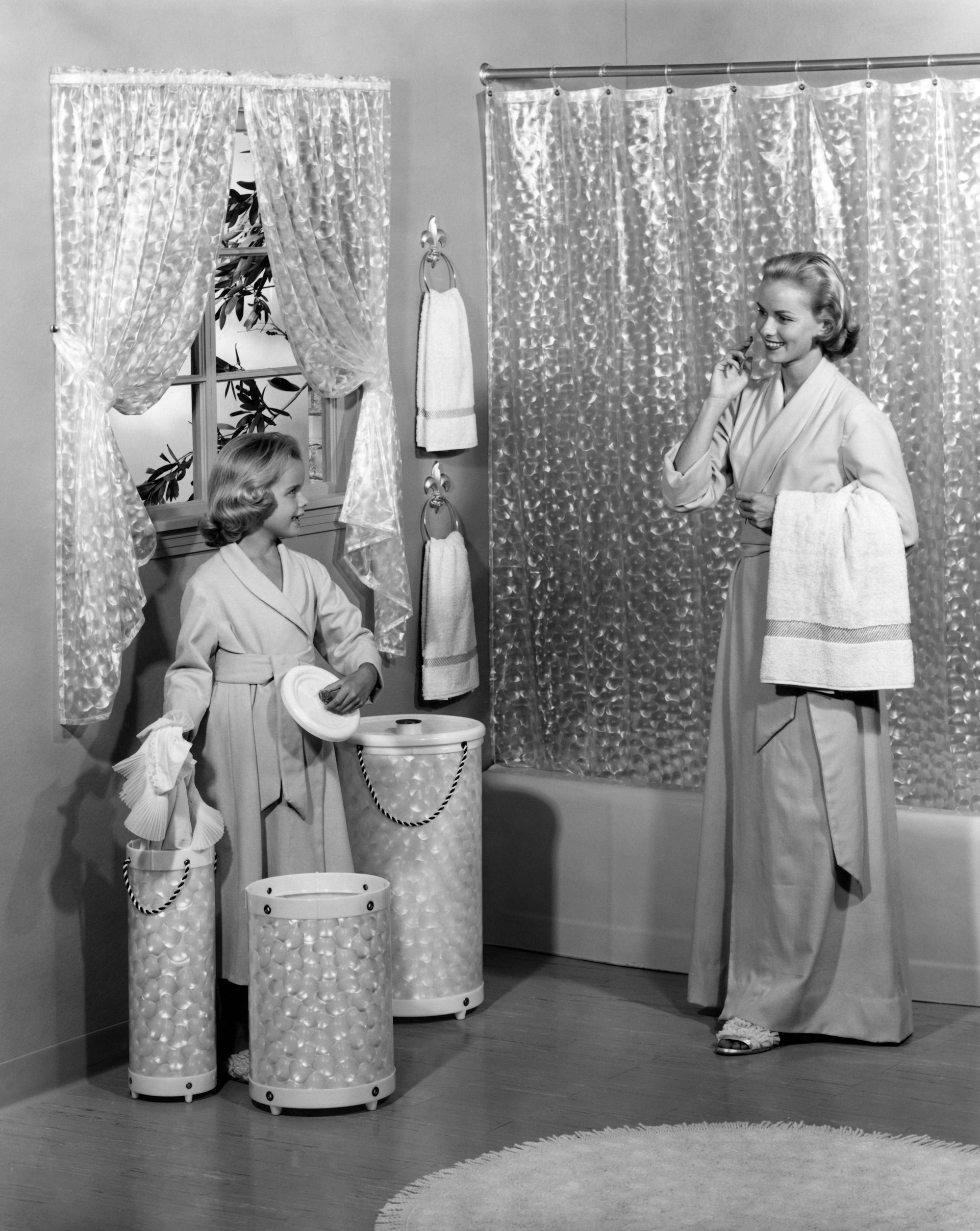 Tupperware-Werbung für Badausstattung