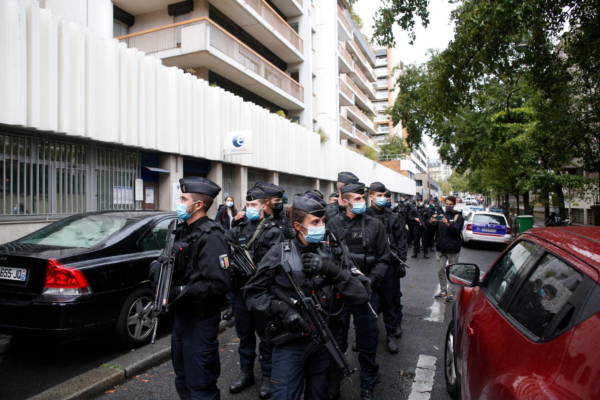 Messerangriff Paris Einsatzkräfte
