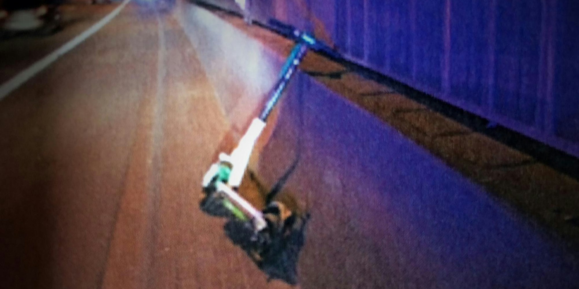 Es-Scooter-Wurf