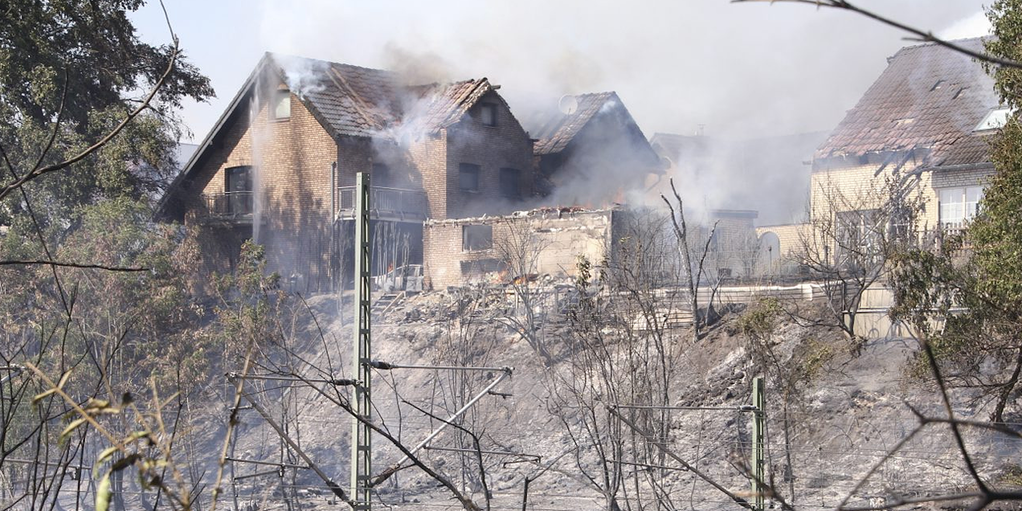 Großeinsatz der Feuerwehr in Siegburg5