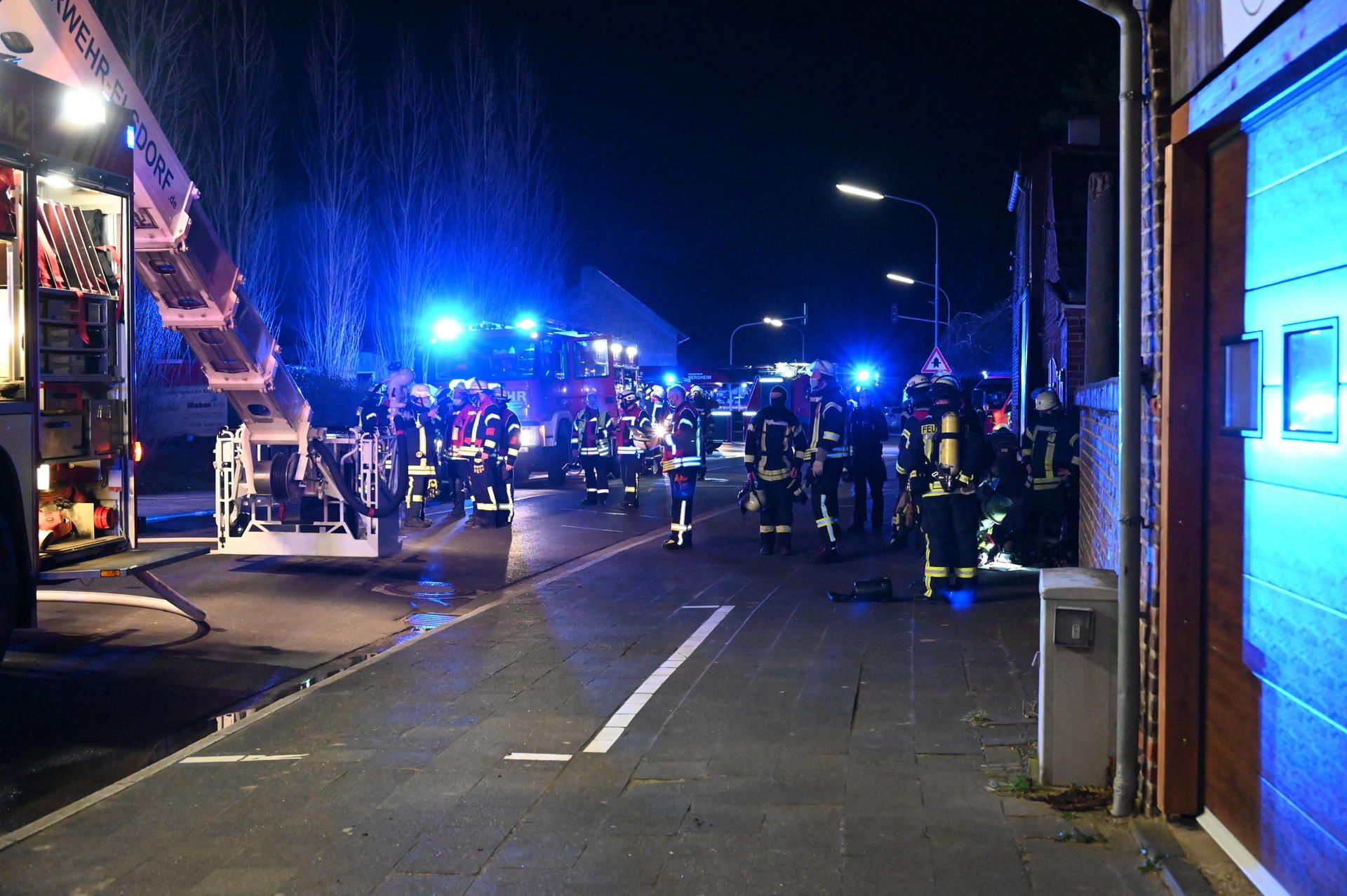 Dachstuhlbrand Elsdorf