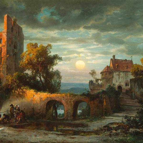 Wille_A.v._Rhein.Burgruine
