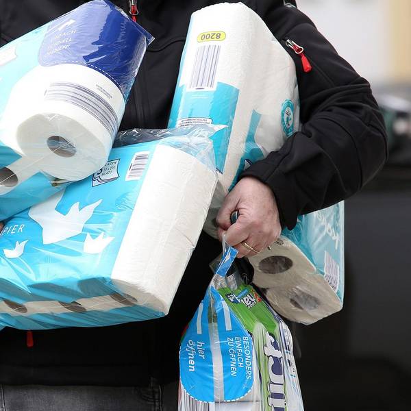 Toilettenpapier hamstern