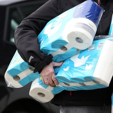 Toilettenpapier hamstern