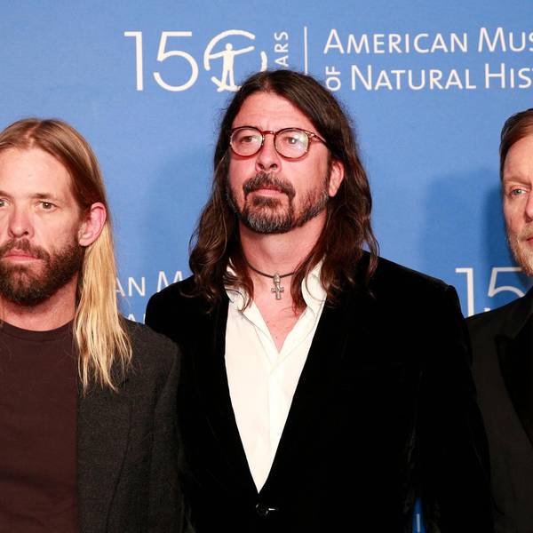 Taylor Hawkins mit Dave Grohl