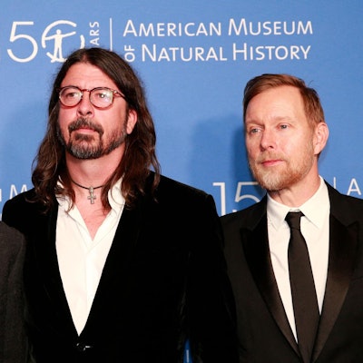 Taylor Hawkins mit Dave Grohl