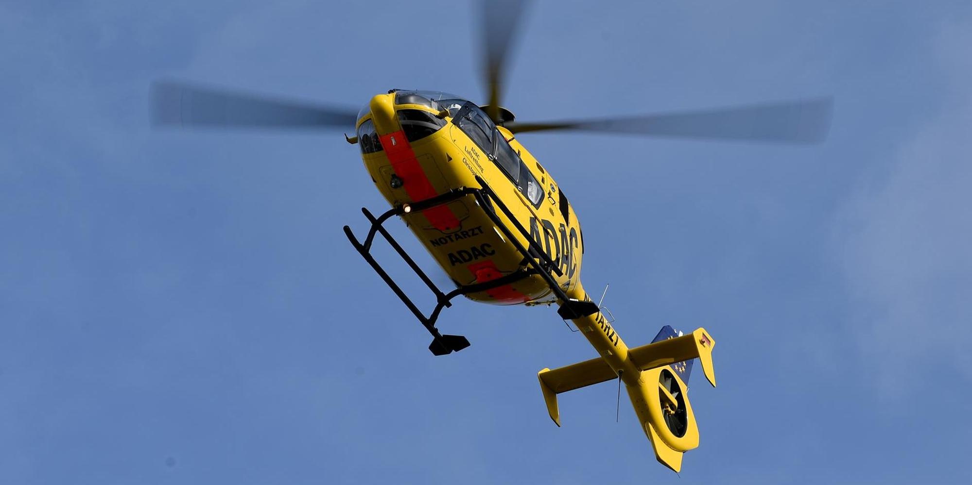 Rettungshubschrauber Symbolbild dpa