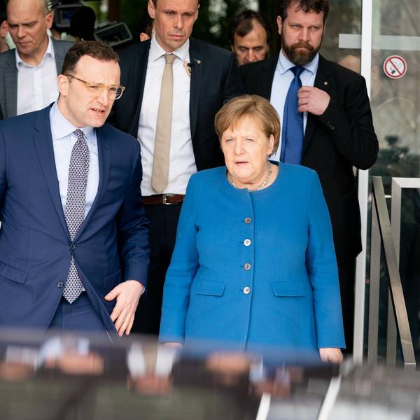 Merkel und SPahn