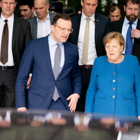 Merkel und SPahn