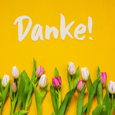 Symbolbild wie man Danke sagt