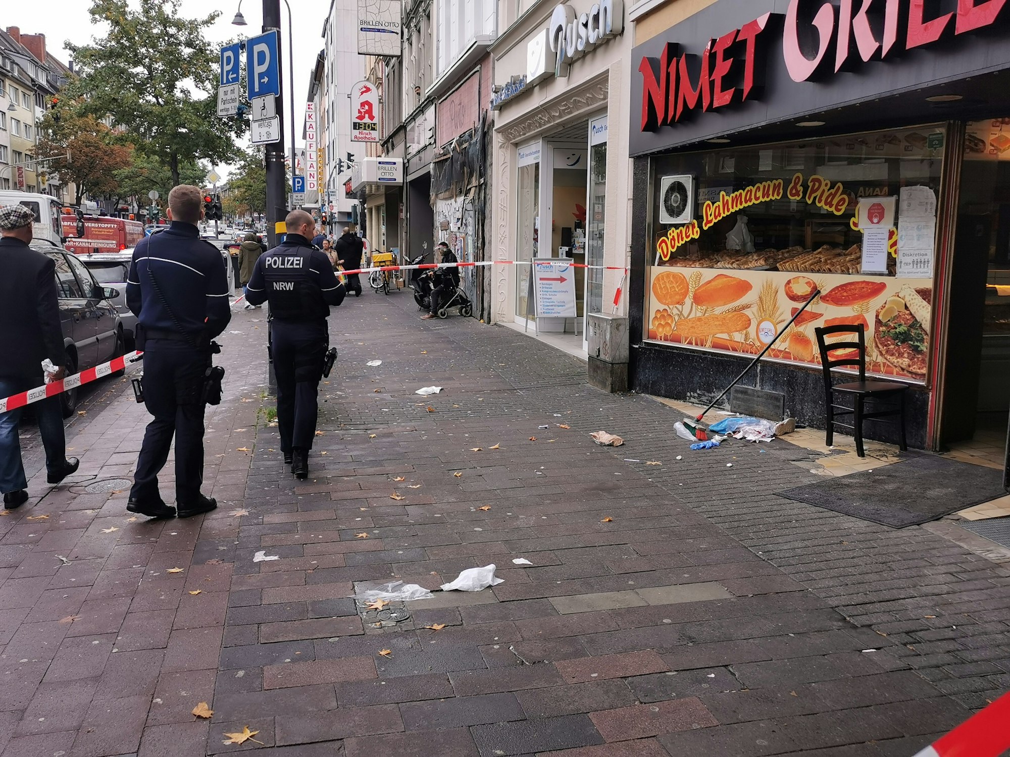 Messerstecherei Kalk