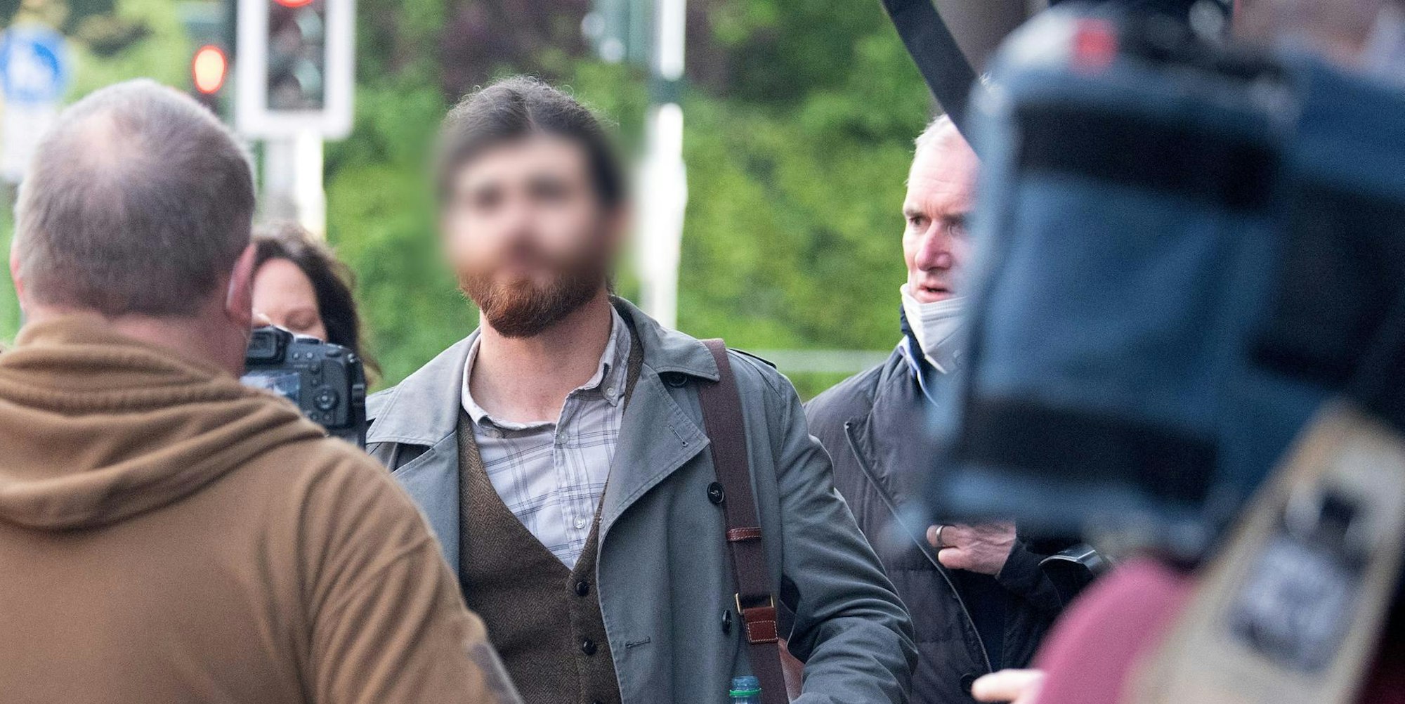 Franco A. vor Prozes