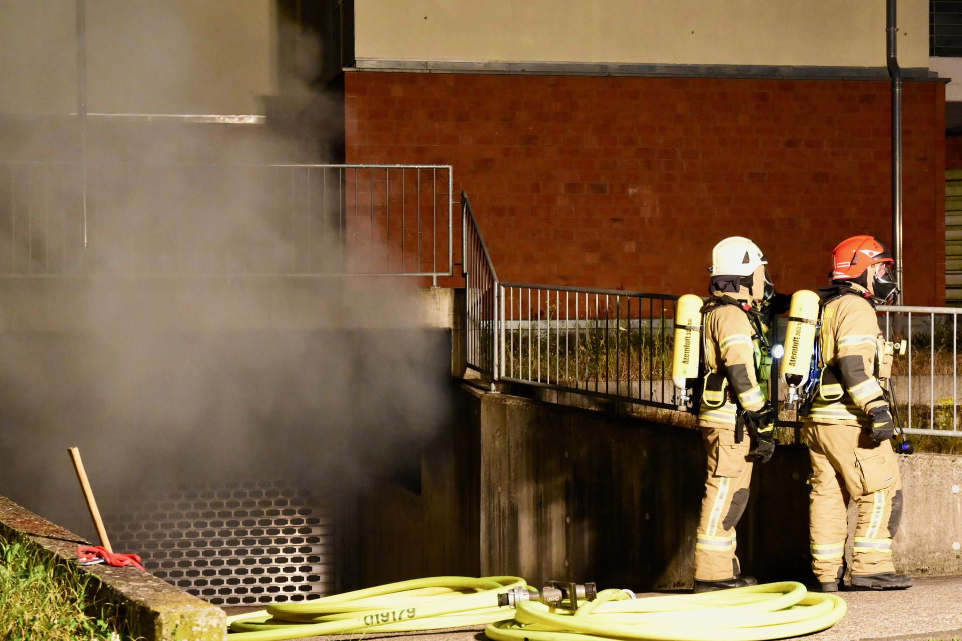brand Tiefgarage Siegburg LORBER 1