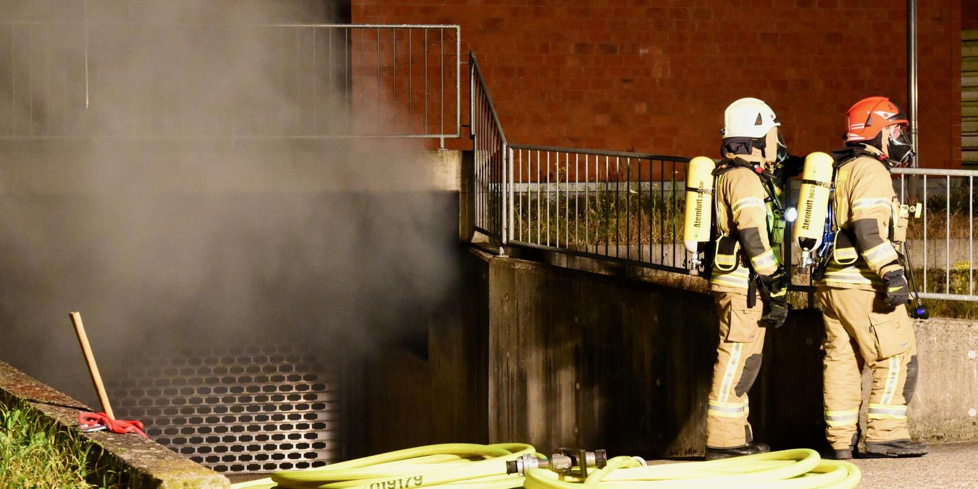 brand Tiefgarage Siegburg LORBER 1