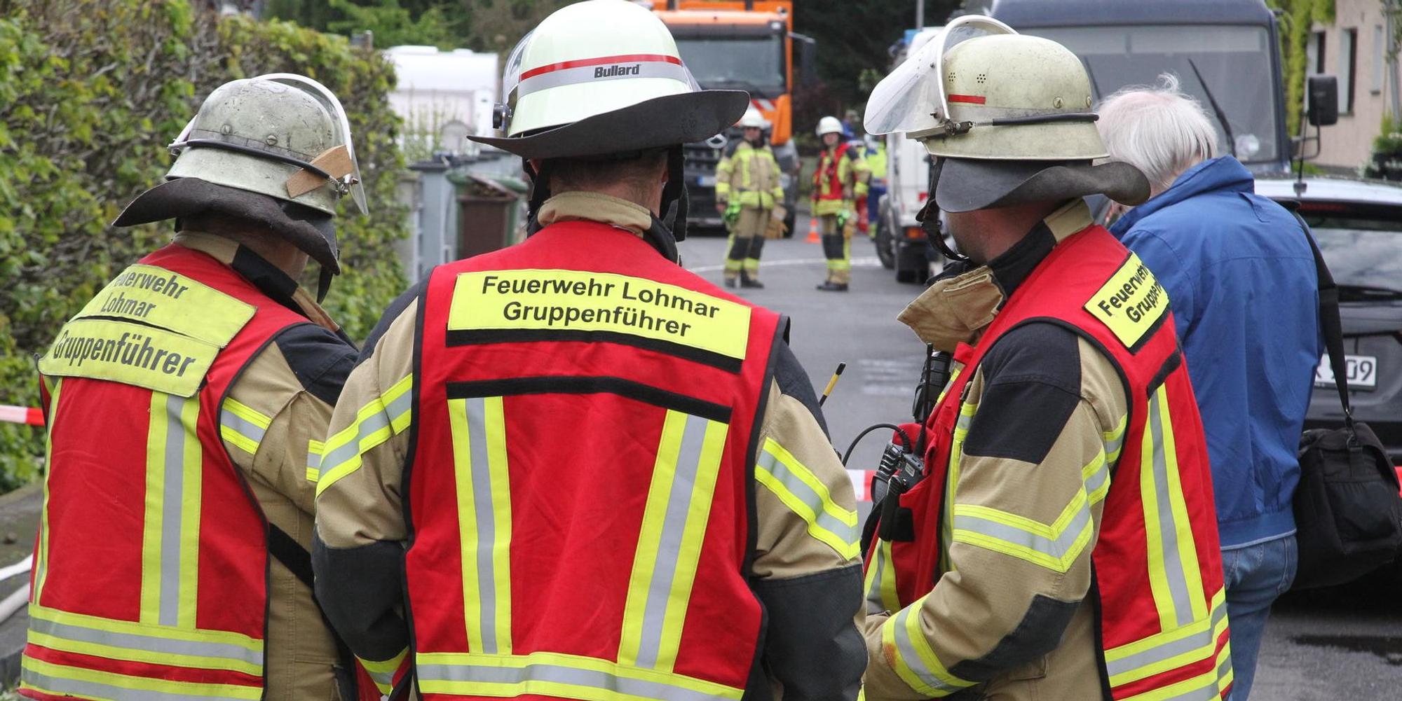 Feuerwehr Lohmar Einsatz Burgweiher_1