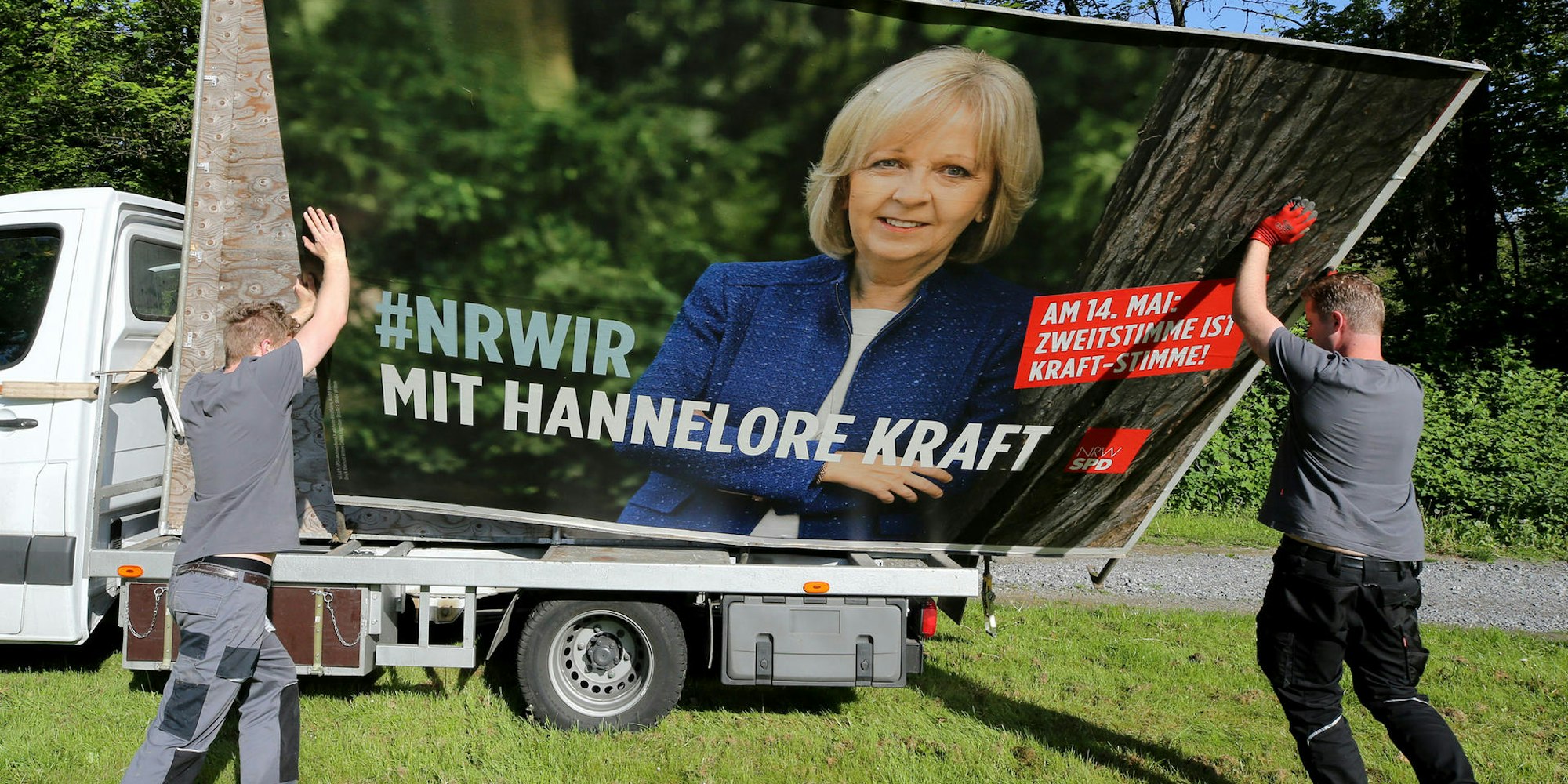 kraft wahlplakat