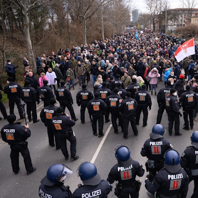Corona Demo Dresden 140321