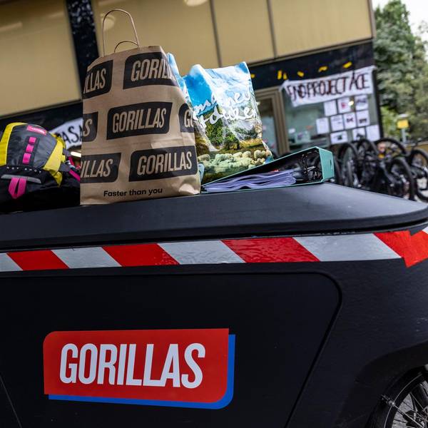 gorillas streik