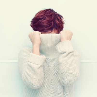 Schüchterne Frau Getty Images