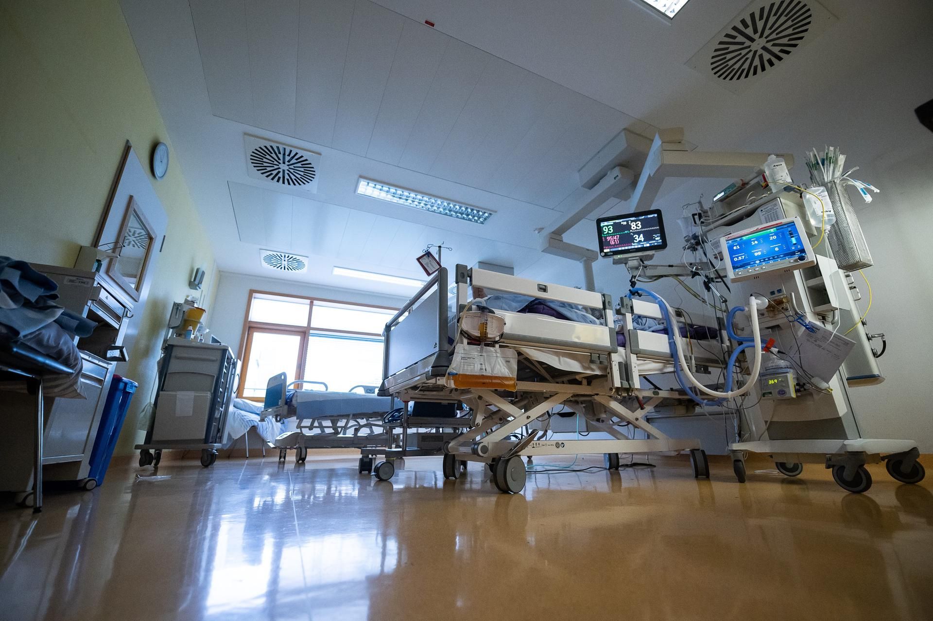 Krankenhaus Grieche stirbt